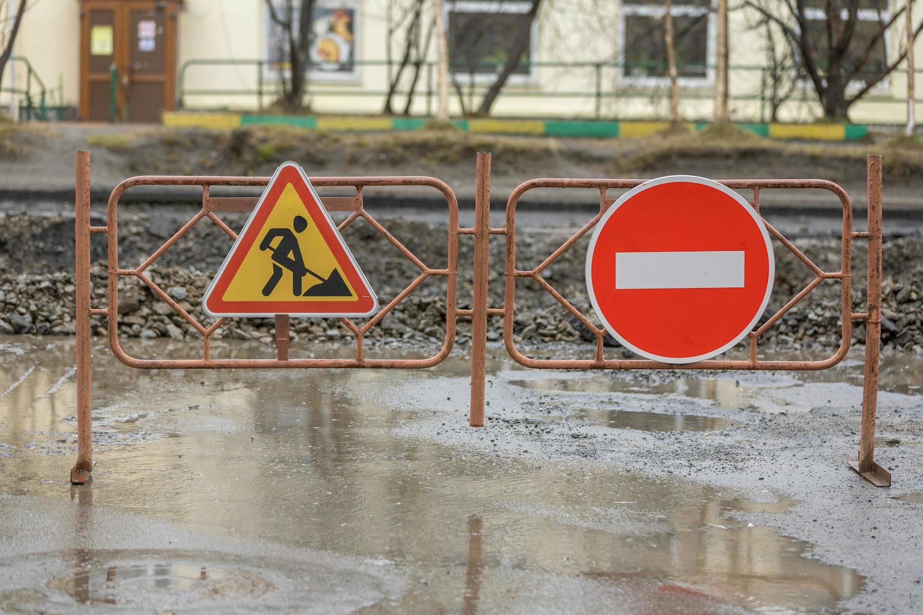 Panneaux de chantier