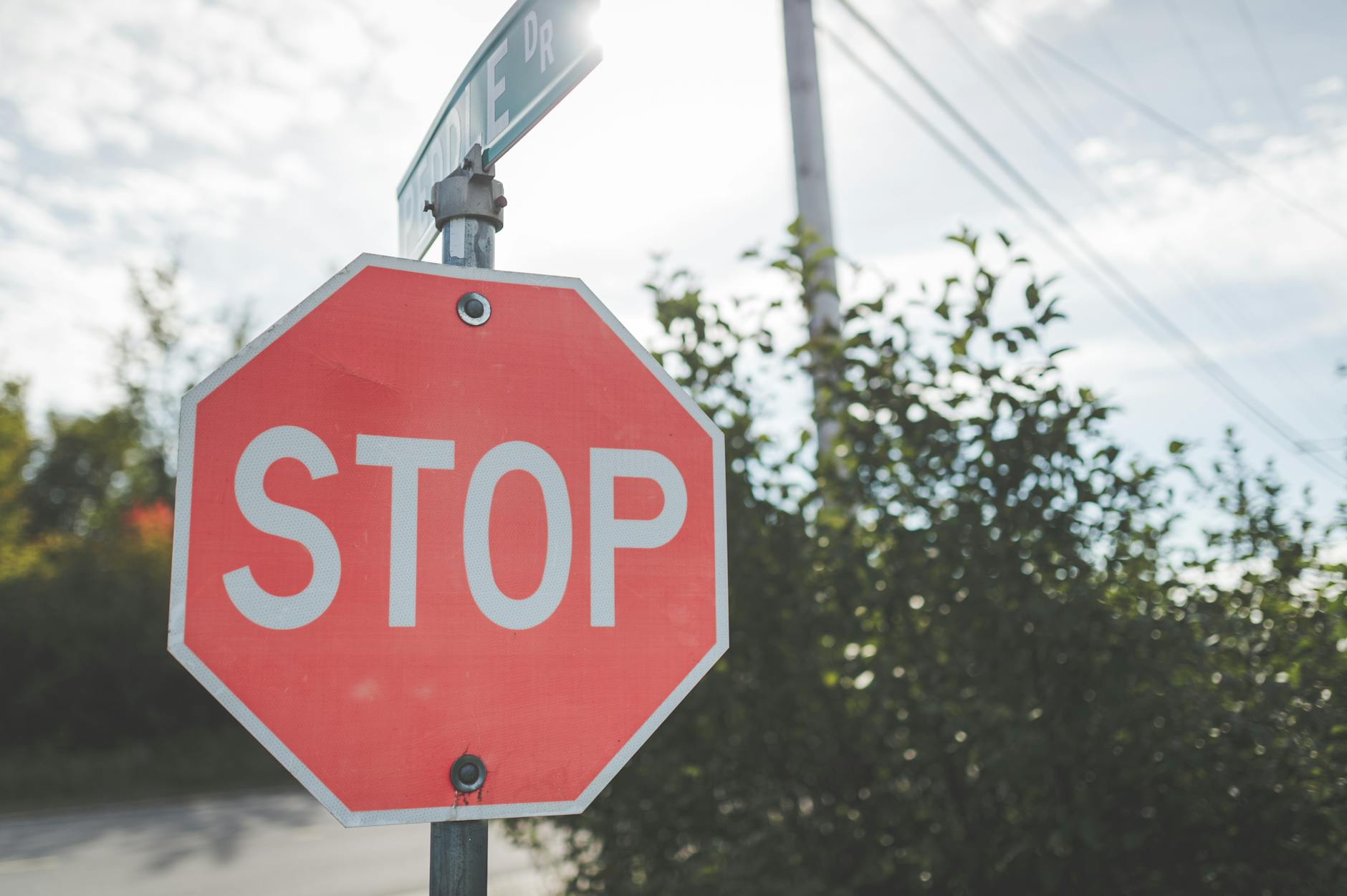 Panneau stop